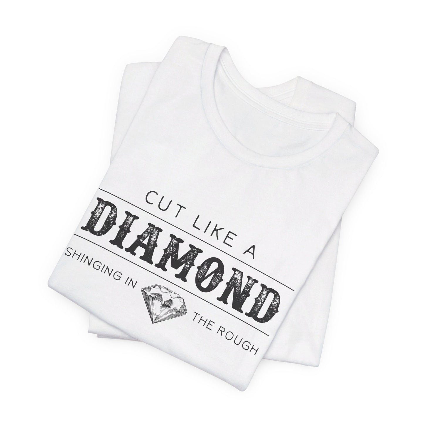 Cut Like A Diamond Unisex Jersey Short Sleeve Tee