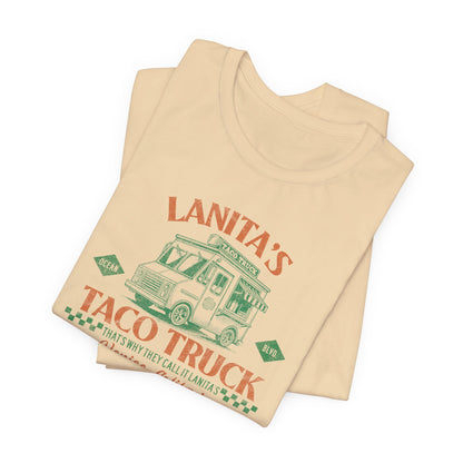 Lanita's Taco Truck Unisex Jersey Short Sleeve Tee