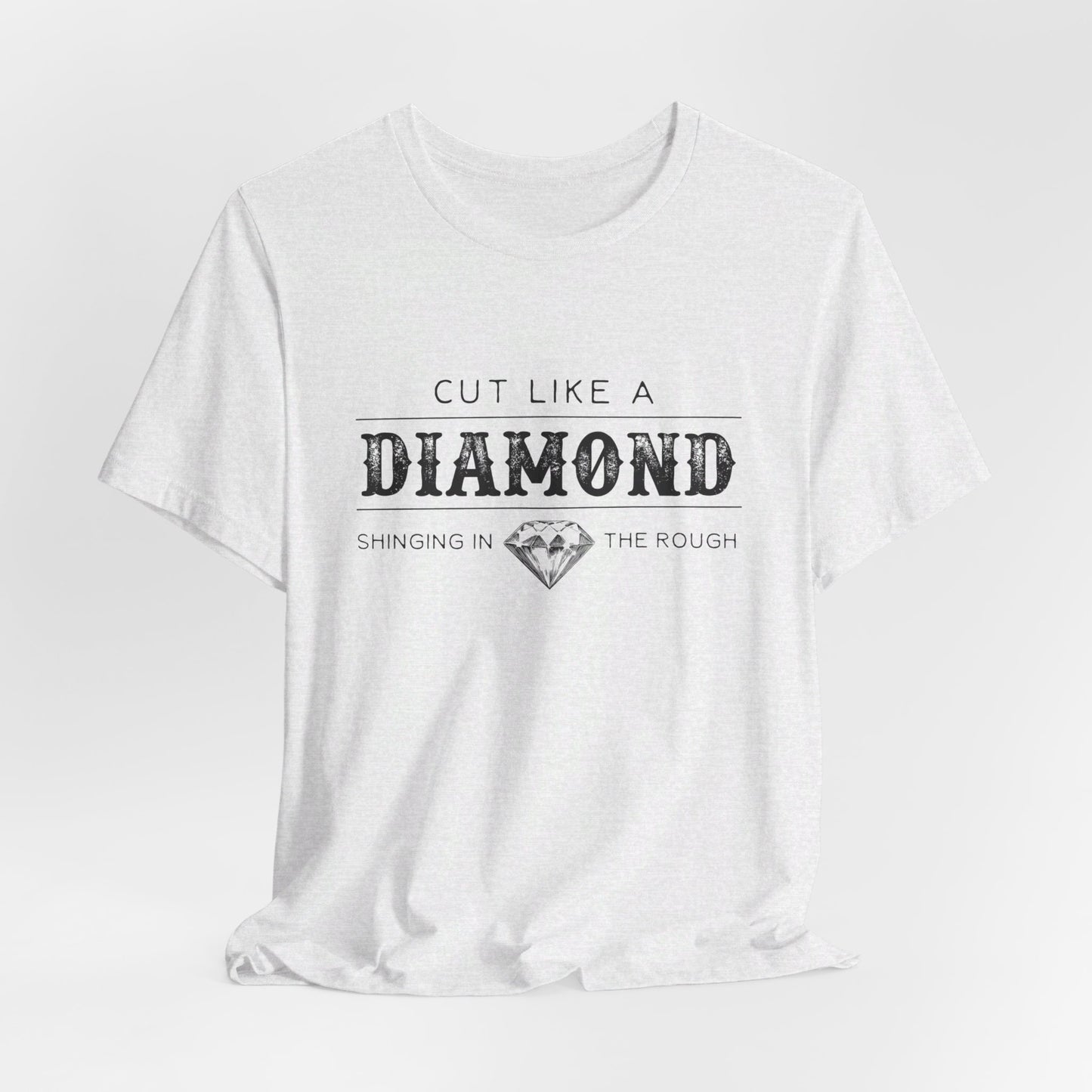 Cut Like A Diamond Unisex Jersey Short Sleeve Tee