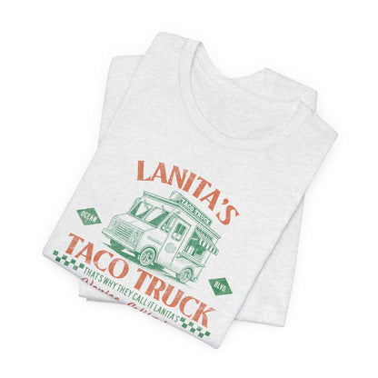 Lanita's Taco Truck Unisex Jersey Short Sleeve Tee