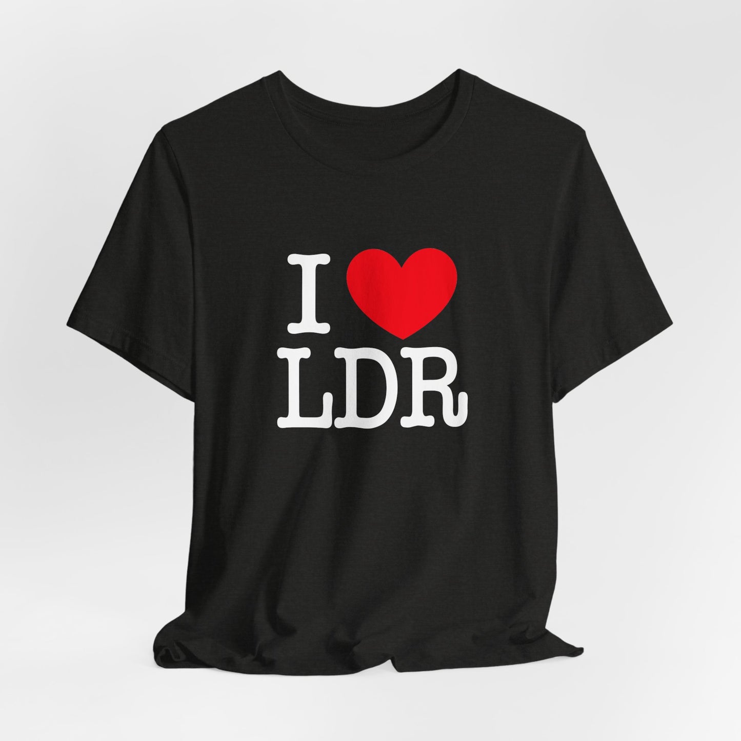 I Heart LDR Unisex Jersey Short Sleeve Tee