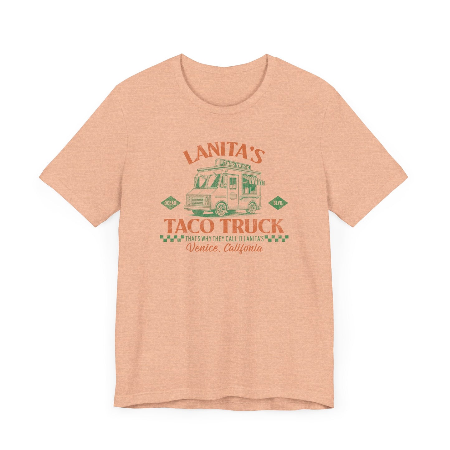 Lanita's Taco Truck Unisex Jersey Short Sleeve Tee