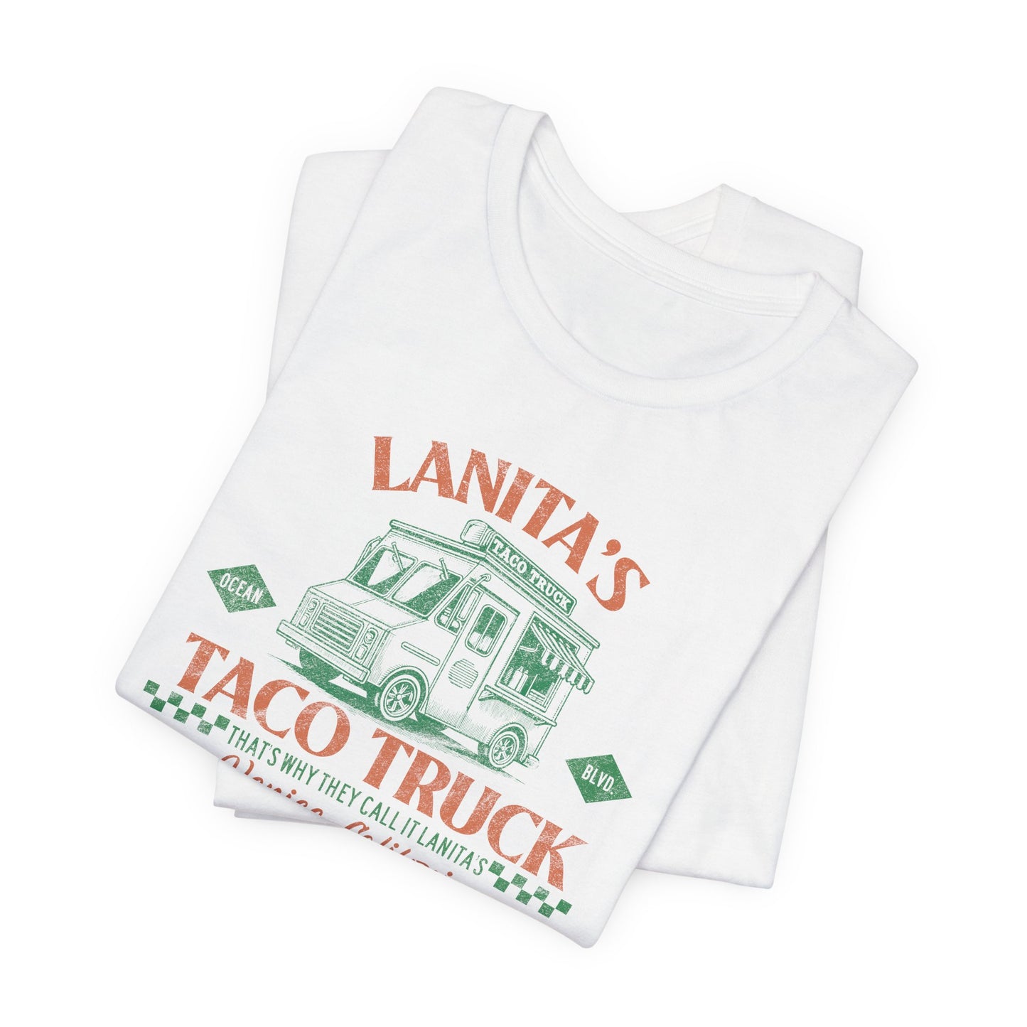 Lanita's Taco Truck Unisex Jersey Short Sleeve Tee