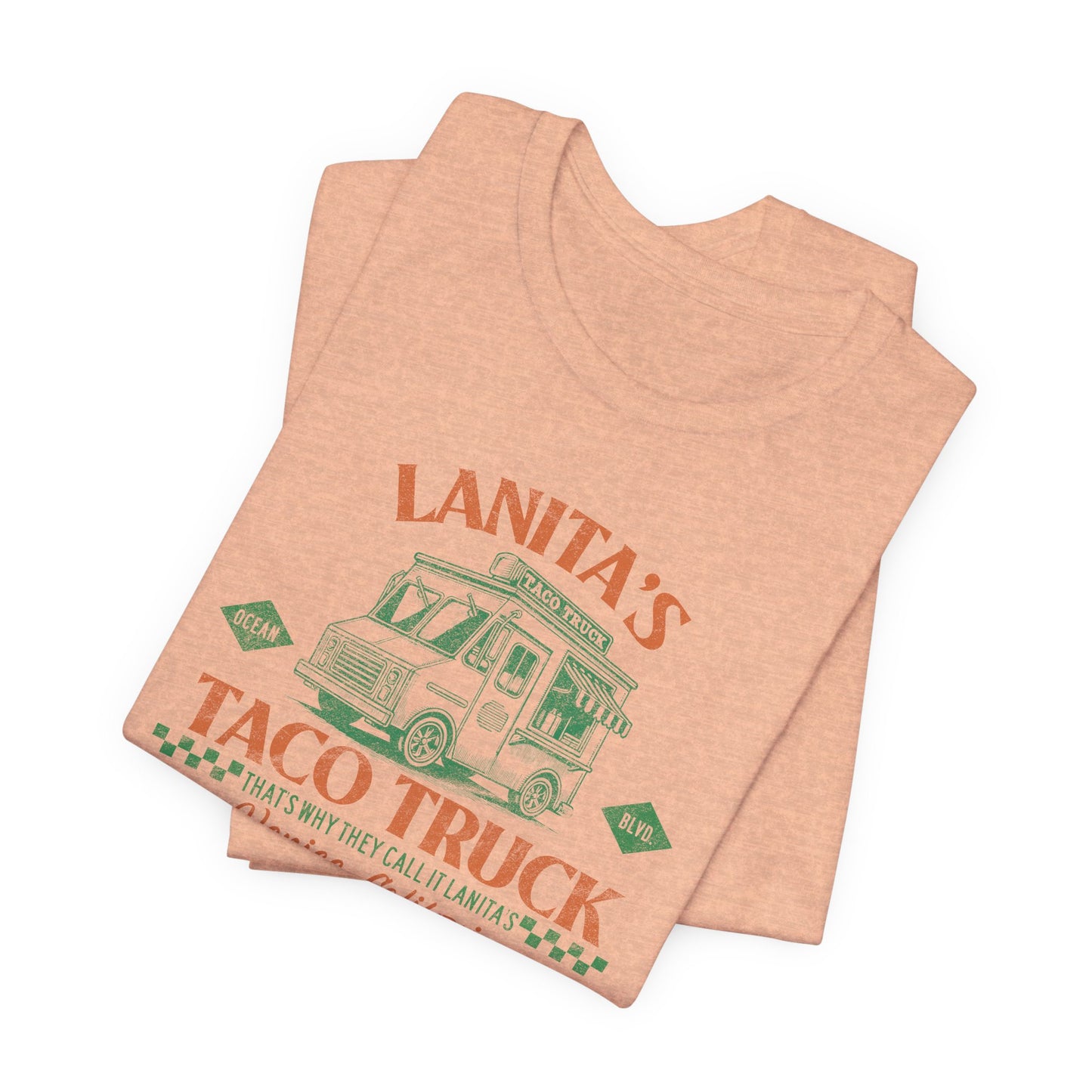 Lanita's Taco Truck Unisex Jersey Short Sleeve Tee