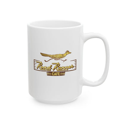 Road Runner Cafe Ceramic Mug, (11oz, 15oz)