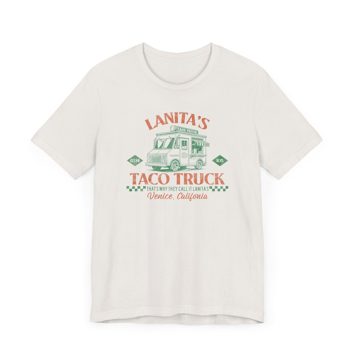 Lanita's Taco Truck Unisex Jersey Short Sleeve Tee