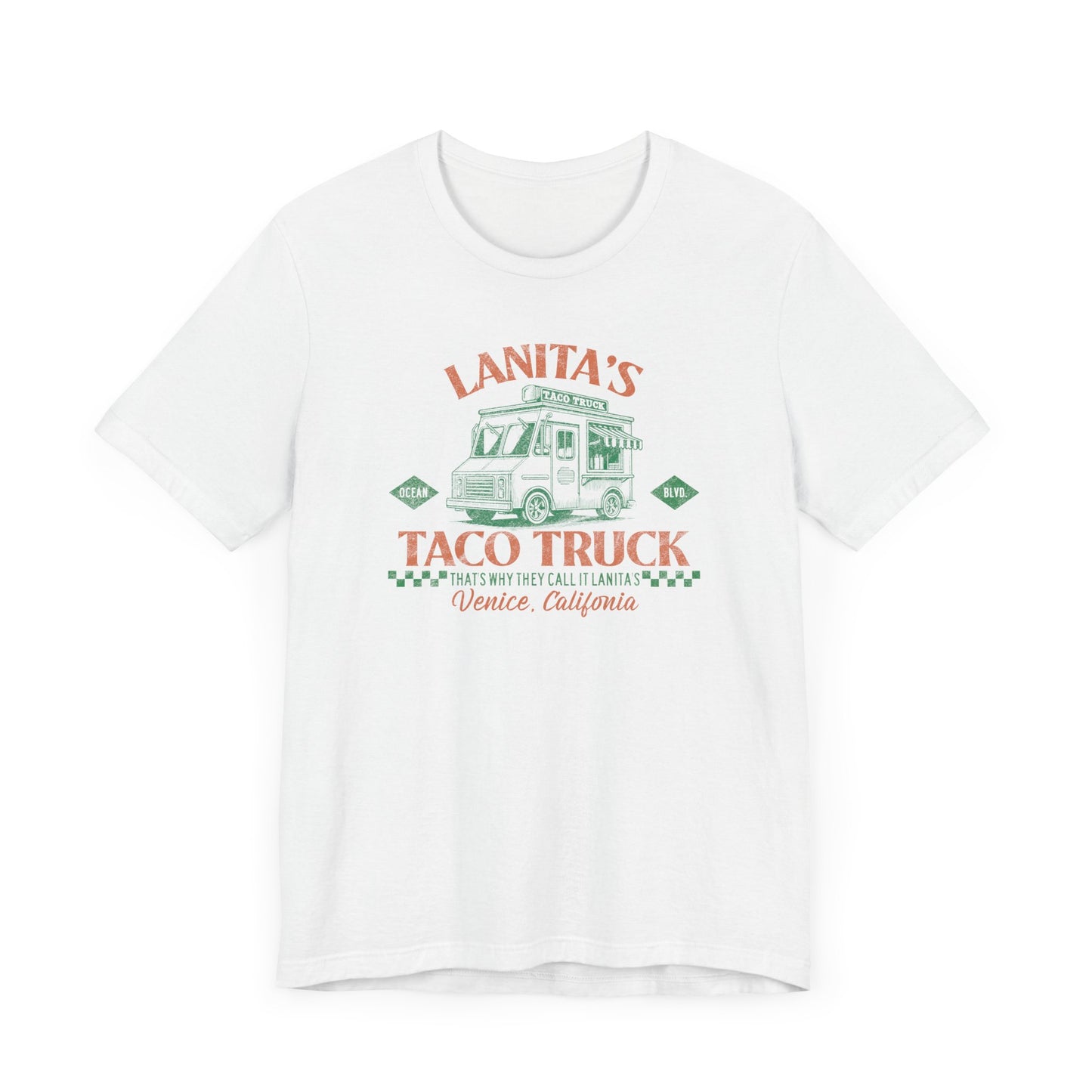 Lanita's Taco Truck Unisex Jersey Short Sleeve Tee