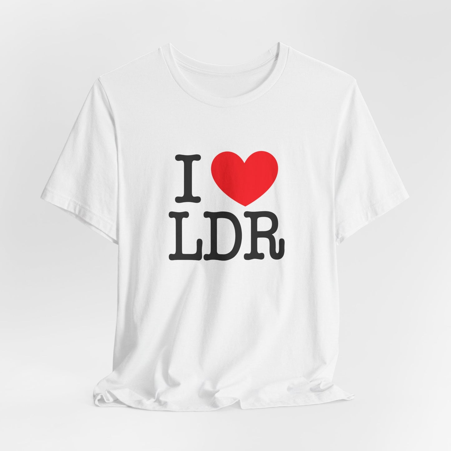 I Heart LDR Unisex Jersey Short Sleeve Tee