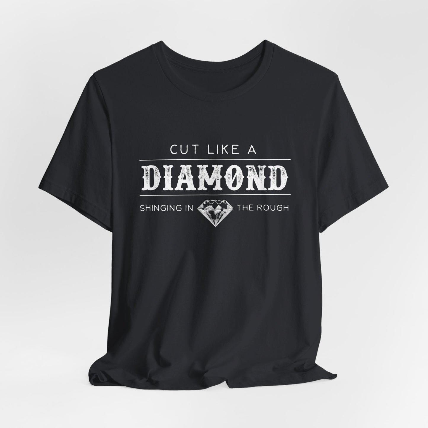 Cut Like A Diamond Unisex Jersey Short Sleeve Tee