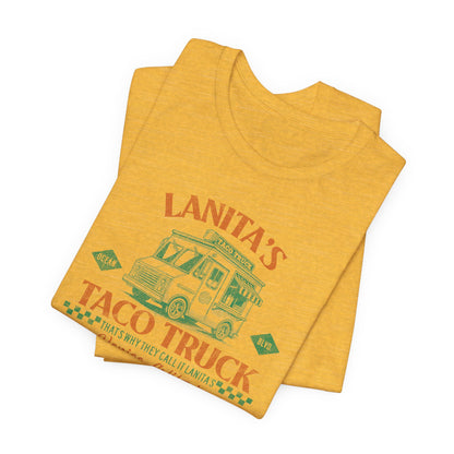 Lanita's Taco Truck Unisex Jersey Short Sleeve Tee