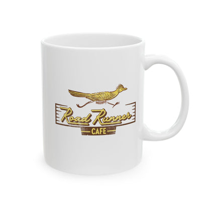 Road Runner Cafe Ceramic Mug, (11oz, 15oz)