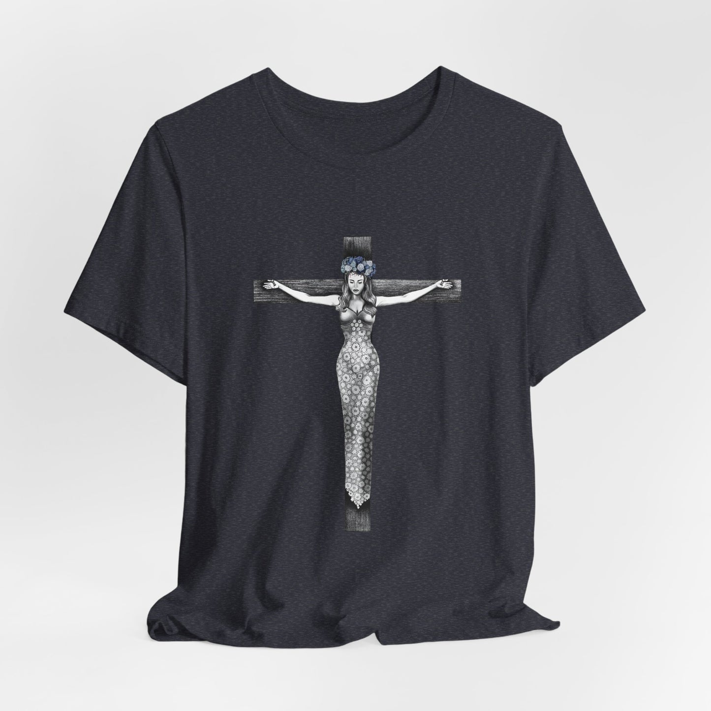 Crucifixion of Lana Unisex Jersey Short Sleeve Tee