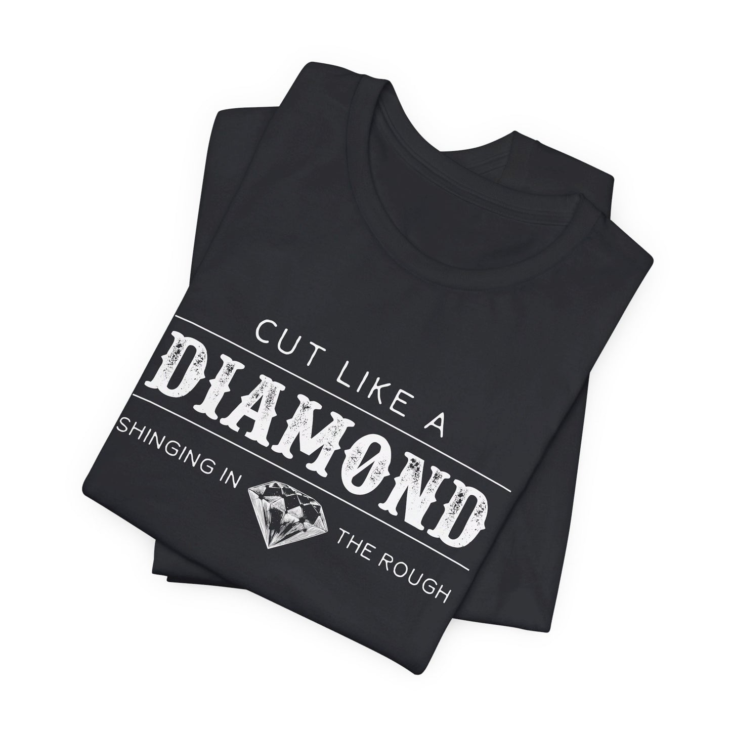 Cut Like A Diamond Unisex Jersey Short Sleeve Tee