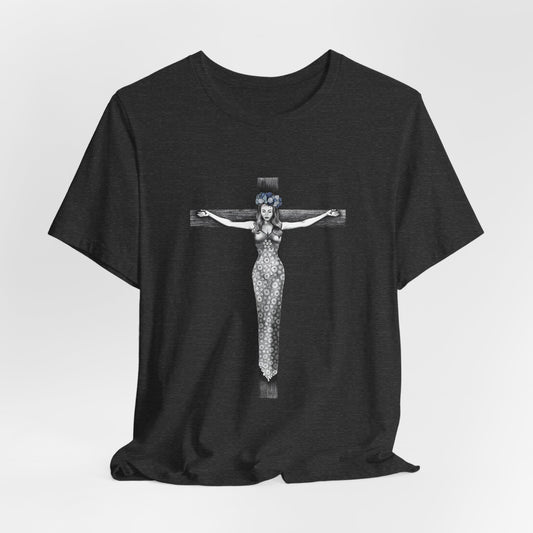 Crucifixion of Lana Unisex Jersey Short Sleeve Tee