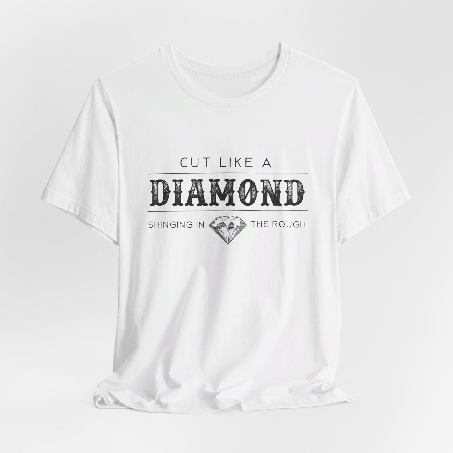 Cut Like A Diamond Unisex Jersey Short Sleeve Tee