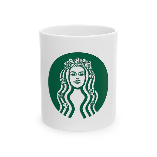 Stargirl Coffee Co. Ceramic Mug, (11oz, 15oz)