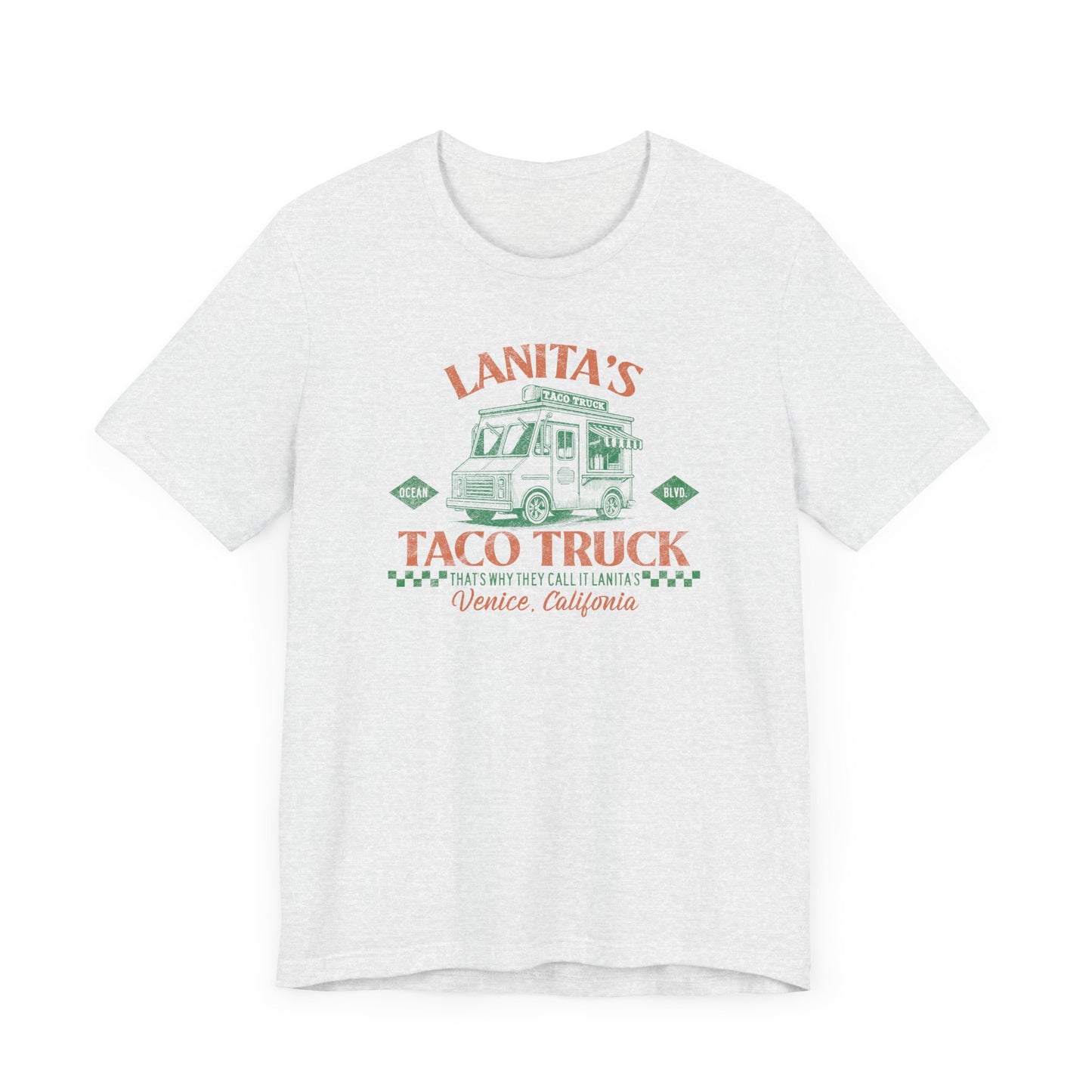 Lanita's Taco Truck Unisex Jersey Short Sleeve Tee