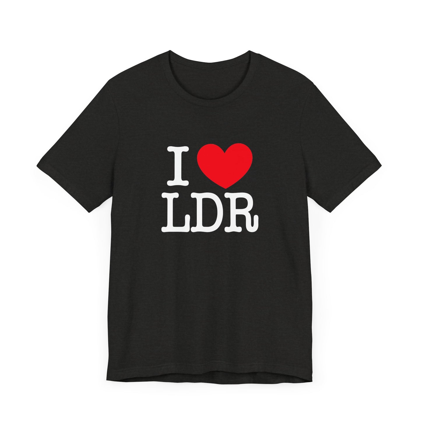 I Heart LDR Unisex Jersey Short Sleeve Tee