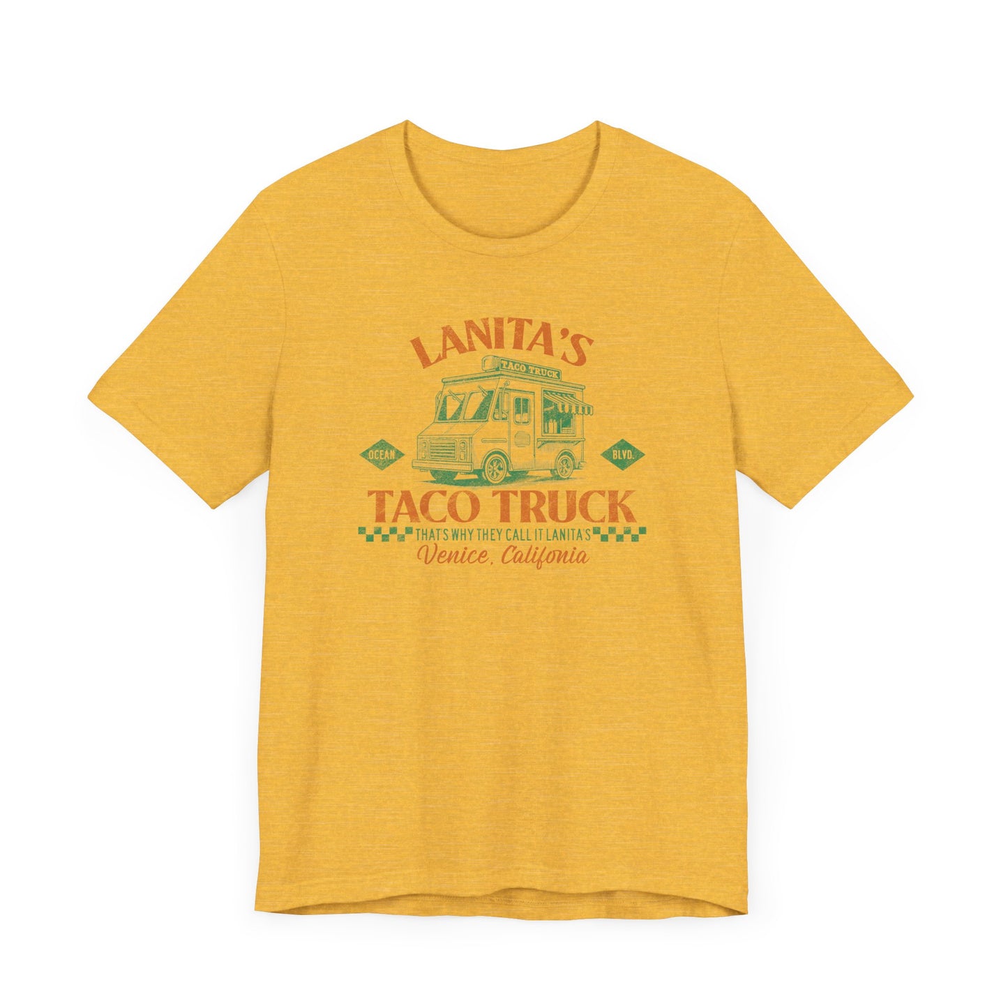 Lanita's Taco Truck Unisex Jersey Short Sleeve Tee