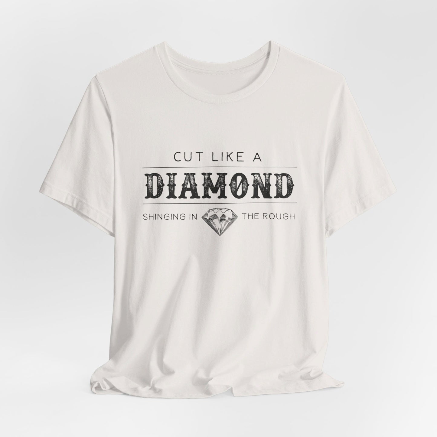 Cut Like A Diamond Unisex Jersey Short Sleeve Tee