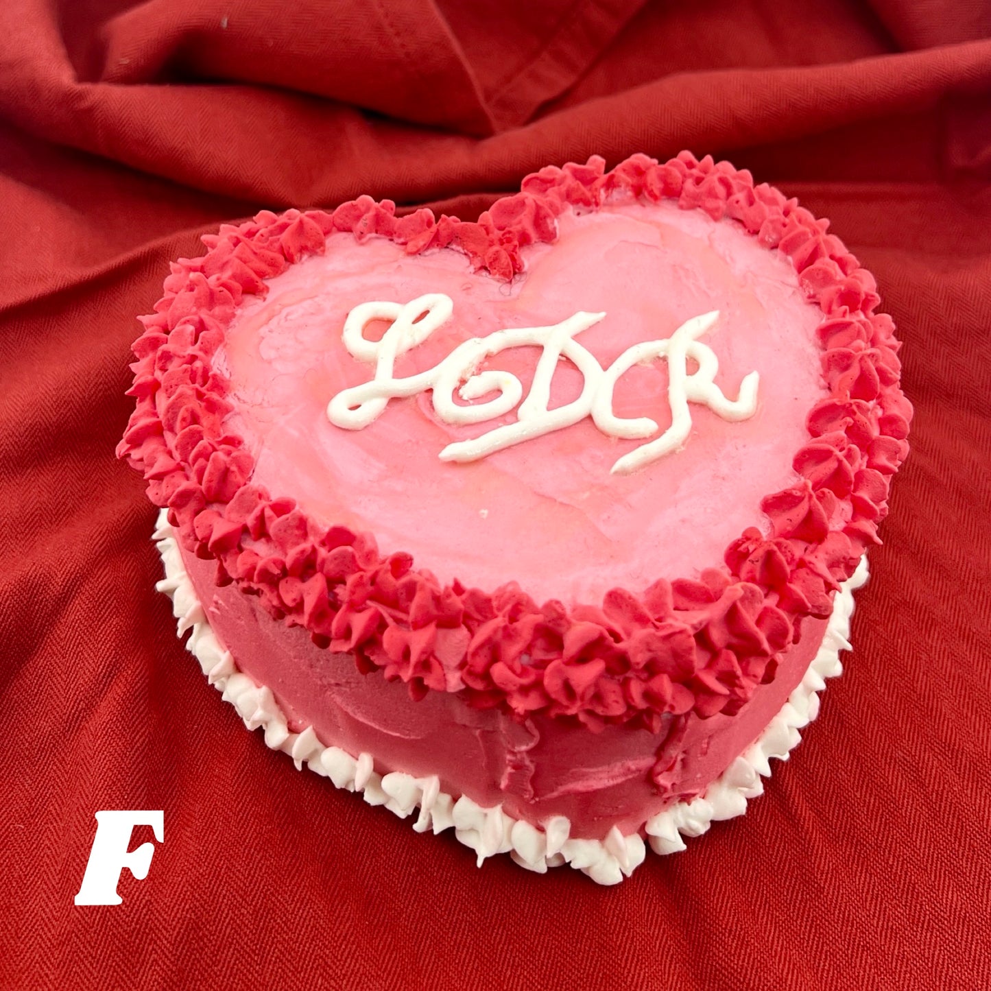 LDR Inspired Heart Shaped Cake Jewelry Box