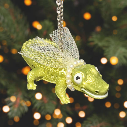 Lana Del Rey Alligator Wedding Bride Ornament