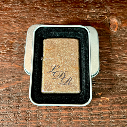 Vintage Brass Windproof LDR Lighter Replica