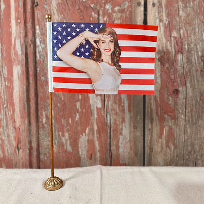 Lana’s Hope for America Mini American Flag