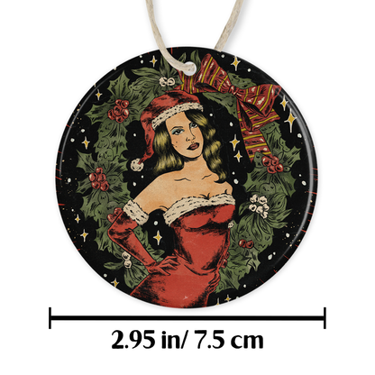 Lana Claus Christmas Ornament