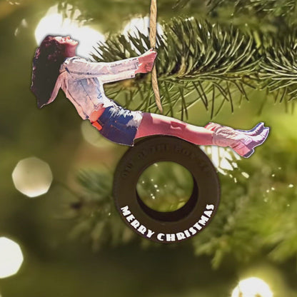 LDR Ride Tire Swing Ornament