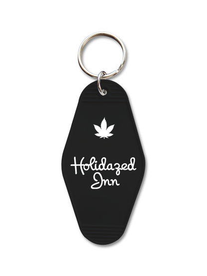 Holidazed Inn Vintage Motel Keychain