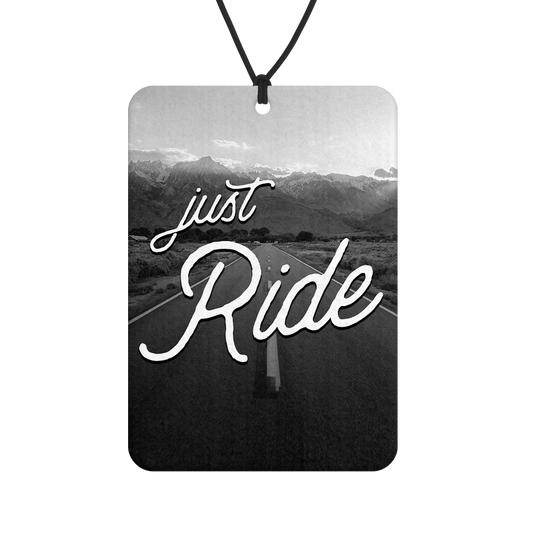 Just Ride Car Air Freshener- LDR Inspired