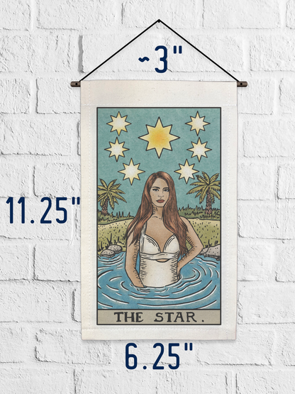 LDR Stargirl Tarot Hanging Canvas Banner