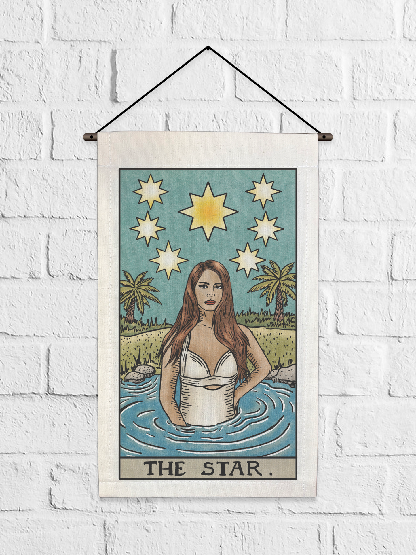 LDR Stargirl Tarot Hanging Canvas Banner