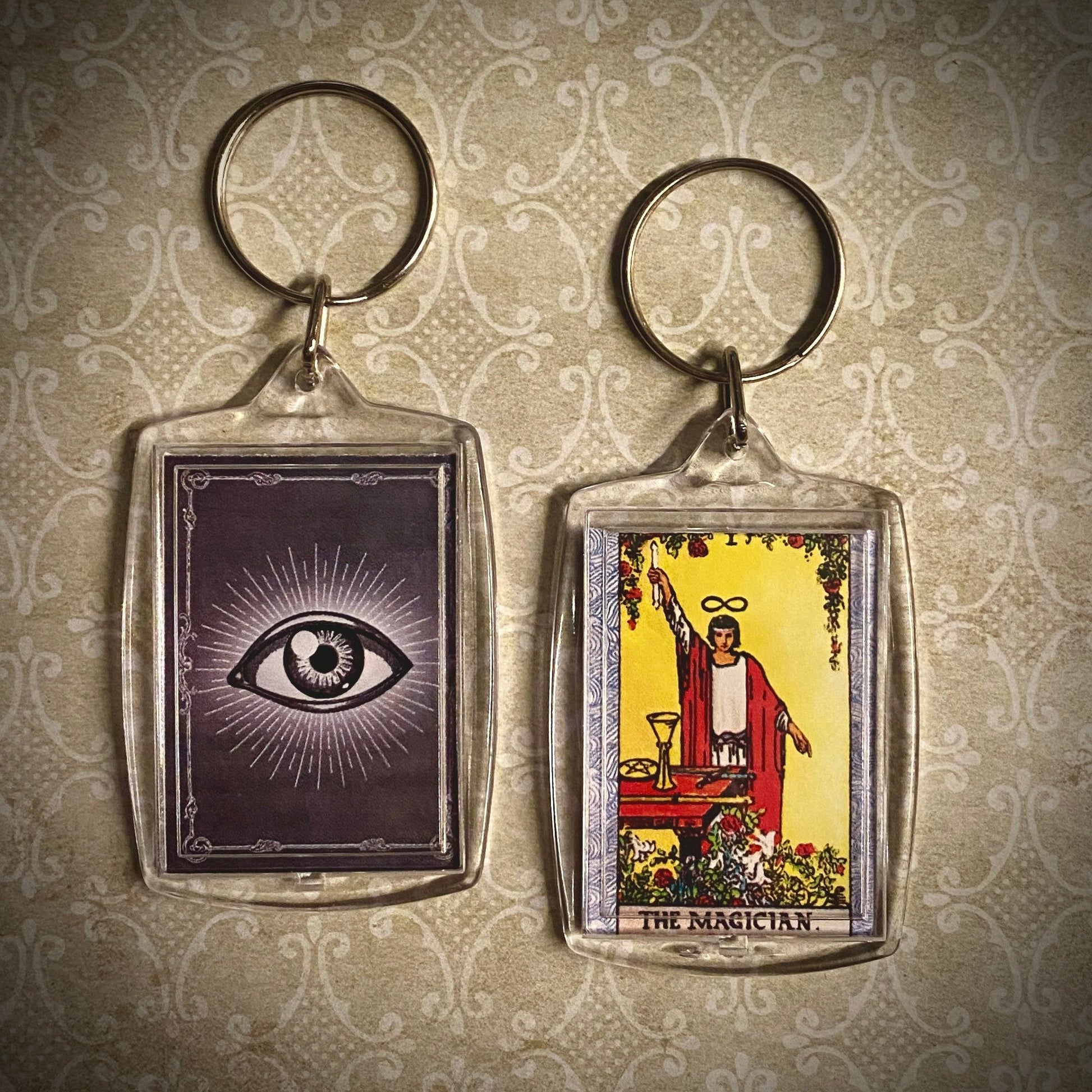 Tarot Card Keychain