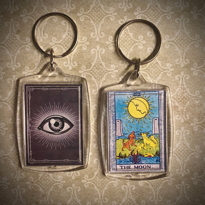 Tarot Card Keychain