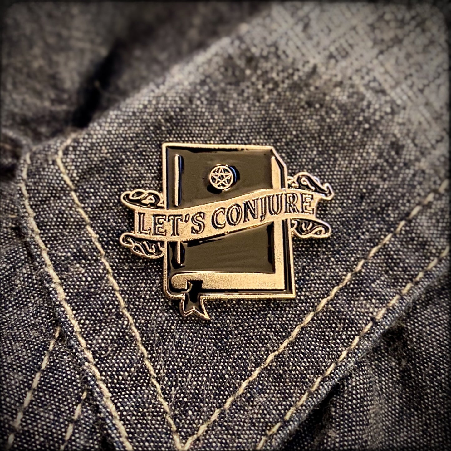 Let’s Conjure Enamel Pin