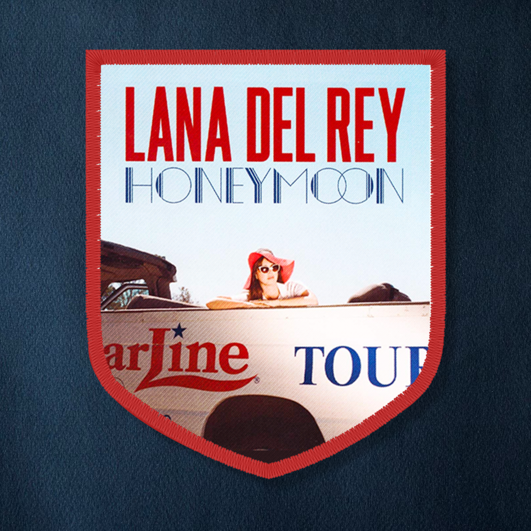 Lana Del Rey Racing Jacket Album Patches