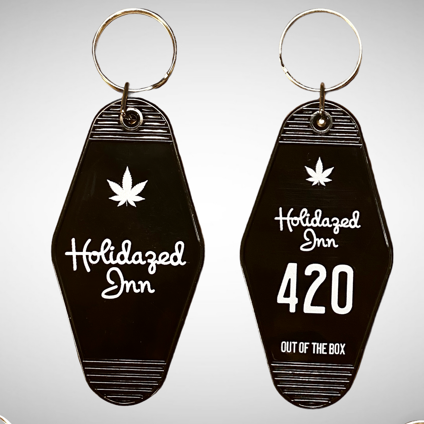 Holidazed Inn Vintage Motel Keychain