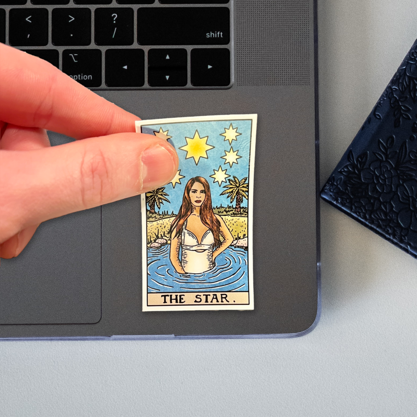 'The Star' Stargirl Tarot Sticker