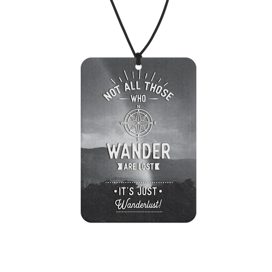 Wanderlust Car Air Freshener- LDR Inspired