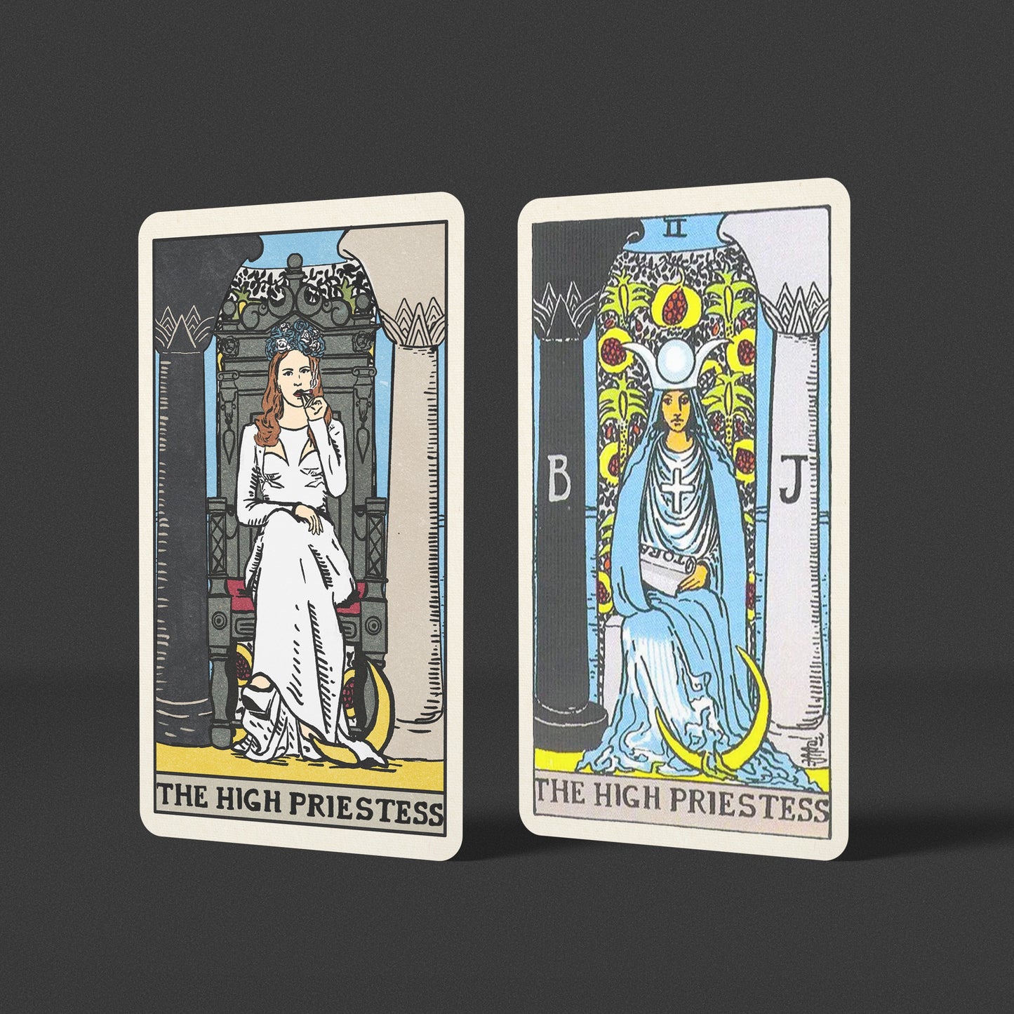 The High Priestess LDR Stargirl Tarot Card