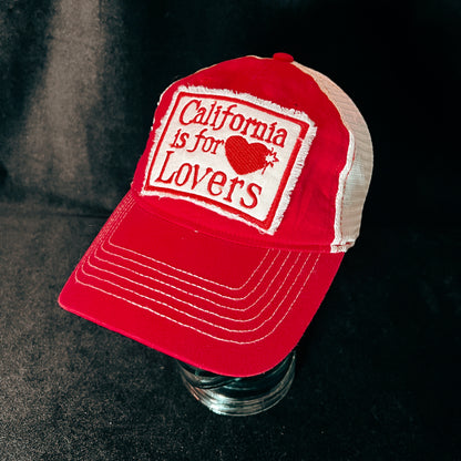 California is for Lovers Mesh Trucker Hat