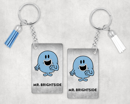 Mr. Brightside LDR Lyrical Quote Keychain with Tassel