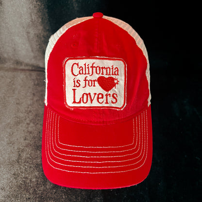 California is for Lovers Mesh Trucker Hat