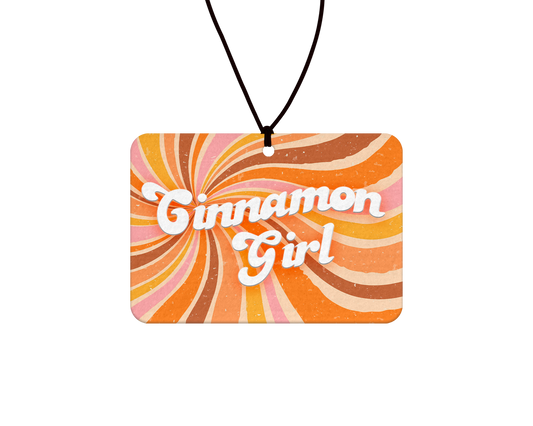 Cinnamon Girl Car Air Freshener- LDR Inspired