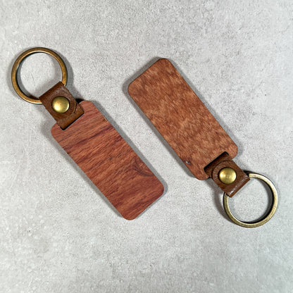 Tailor-Made Rosewood Keychain