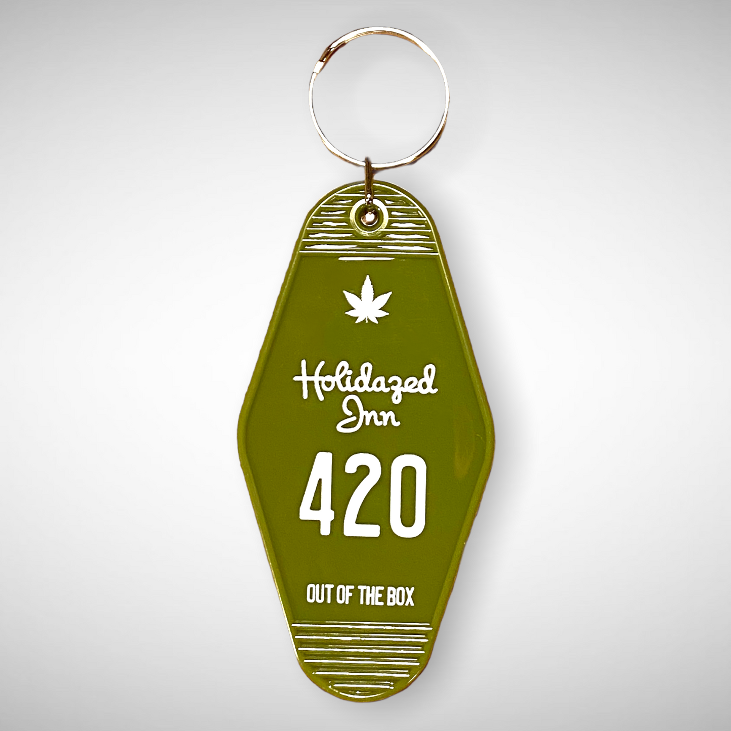 Holidazed Inn Vintage Motel Keychain