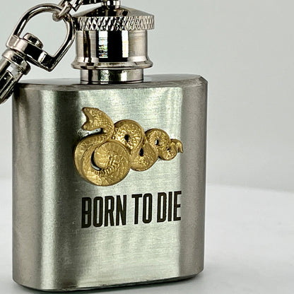 LDR Born to Die Mini Keychain Flask 1oz