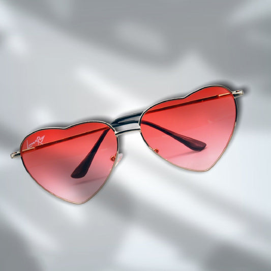 Del Rey Ban Heart-Shaped Sunglasses